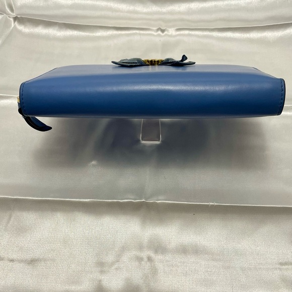 Gucci GG Blue Marmont Leather Wallet Japan Exclusive - Picture 4 of 13